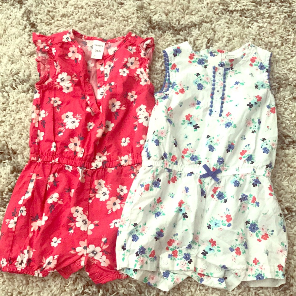 Carters romper set